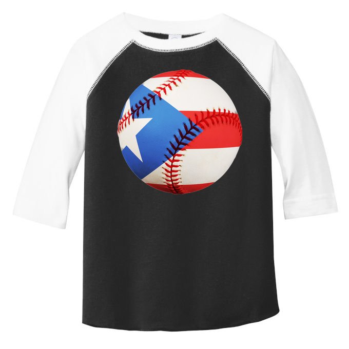 Puerto Rico Baseball Toddler Fine Jersey T-Shirt
