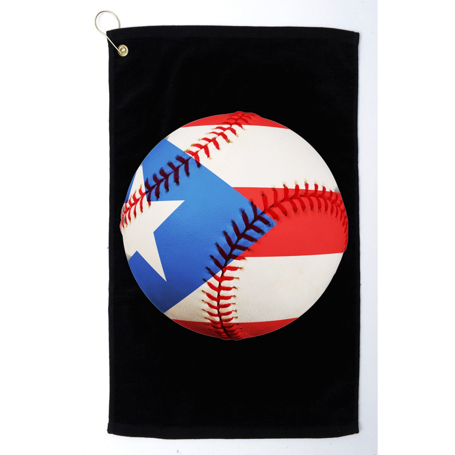 Puerto Rico Baseball Golf Towel