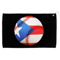 Puerto Rico Baseball Grommeted Golf Towel