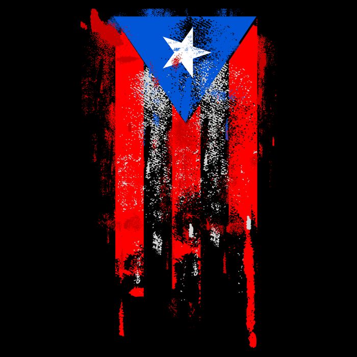 Puerto Rico Flag Drip Impact Tech Backpack