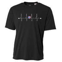 Puerto Rico Heartbeat Pulse Cooling Performance Crew T-Shirt