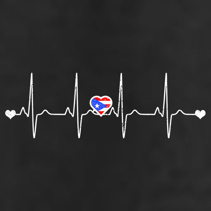 Puerto Rico Heartbeat Pulse Adult Drive Performance Visor