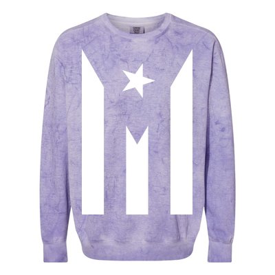 Puerto Rico Resiste Boricua Flag Se Levanta Colorblast Crewneck Sweatshirt