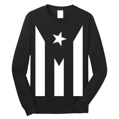 Puerto Rico Resiste Boricua Flag Se Levanta Long Sleeve Shirt