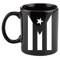 Puerto Rico Resiste Boricua Flag Se Levanta 11oz C Handle Ceramic Mug