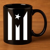Puerto Rico Resiste Boricua Flag Se Levanta 11oz C Handle Ceramic Mug