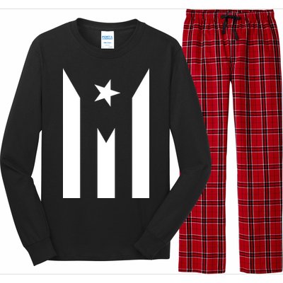 Puerto Rico Resiste Boricua Flag Se Levanta Long Sleeve Pajama Set