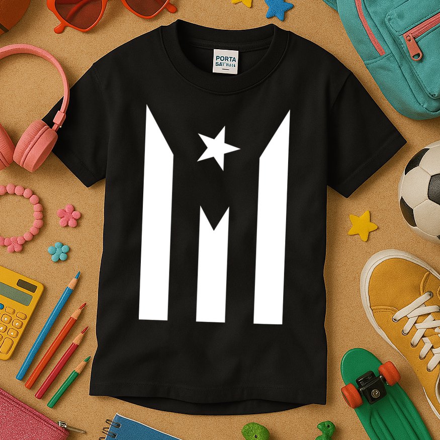 Puerto Rico Resiste Boricua Flag Se Levanta Kids T-Shirt