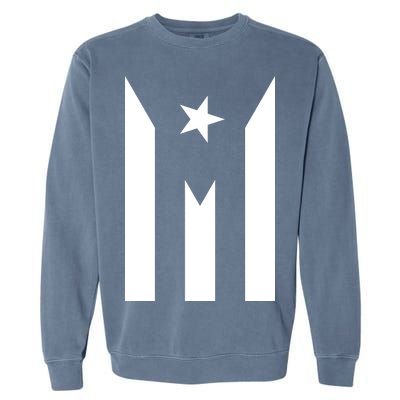 Puerto Rico Resiste Boricua Flag Se Levanta Garment-Dyed Sweatshirt