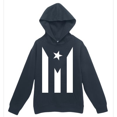 Puerto Rico Resiste Boricua Flag Se Levanta Urban Pullover Hoodie