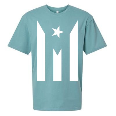 Puerto Rico Resiste Boricua Flag Se Levanta Sueded Cloud Jersey T-Shirt