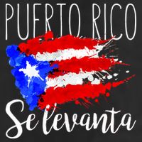 Puerto Rico Se Levanta 7 Panel Mesh Trucker Snapback Hat