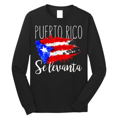 Puerto Rico Se Levanta Long Sleeve Shirt