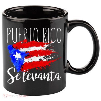 Puerto Rico Se Levanta 11oz C Handle Ceramic Mug