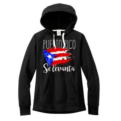 Puerto Rico Se Levanta Women's Fleece Hoodie