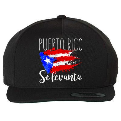 Puerto Rico Se Levanta Wool Snapback Cap