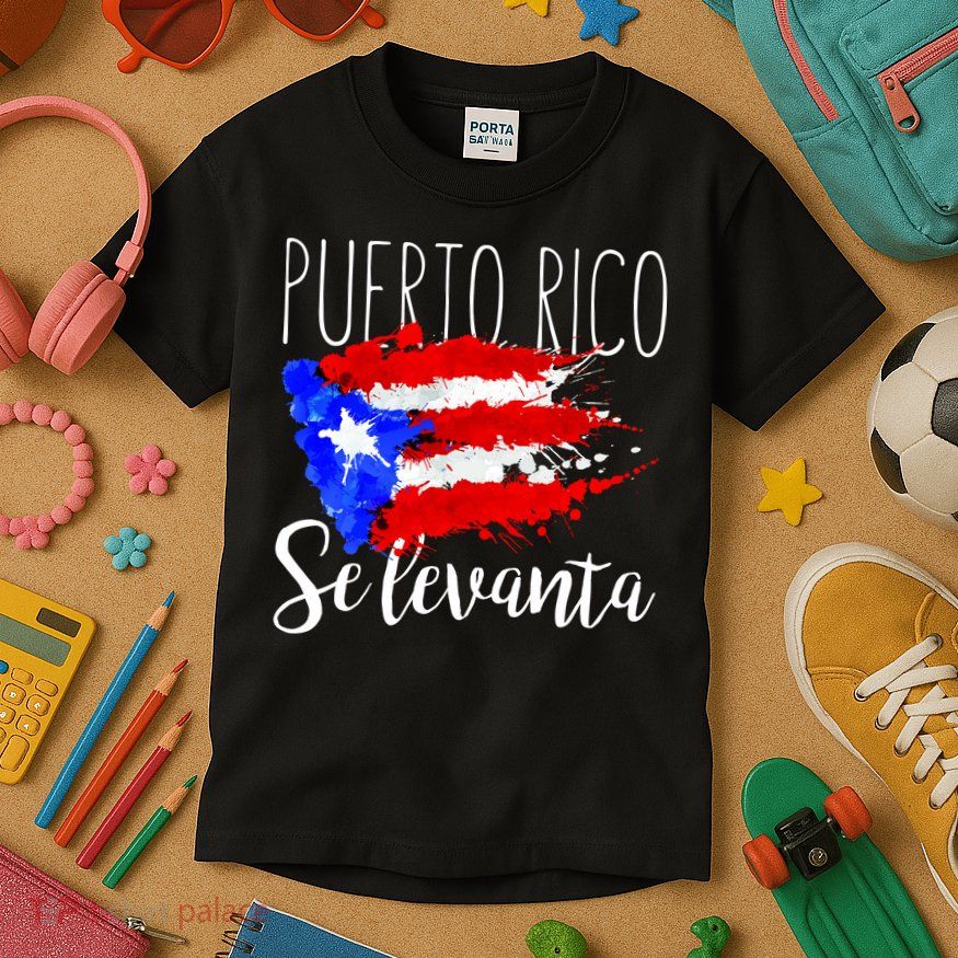 Puerto Rico Se Levanta Kids T-Shirt