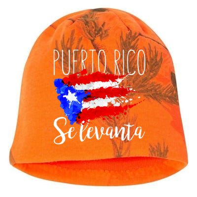 Puerto Rico Se Levanta Kati - Camo Knit Beanie