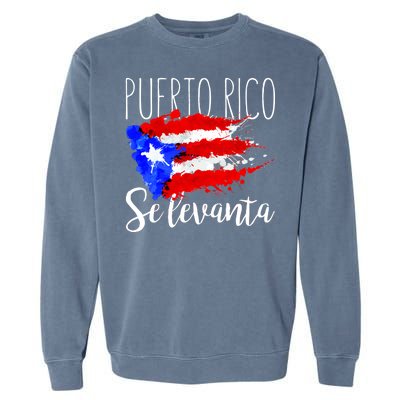 Puerto Rico Se Levanta Garment-Dyed Sweatshirt