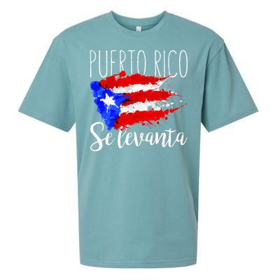 Puerto Rico Se Levanta Sueded Cloud Jersey T-Shirt