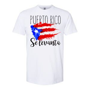 Puerto Rico Se Levanta Softstyle CVC T-Shirt