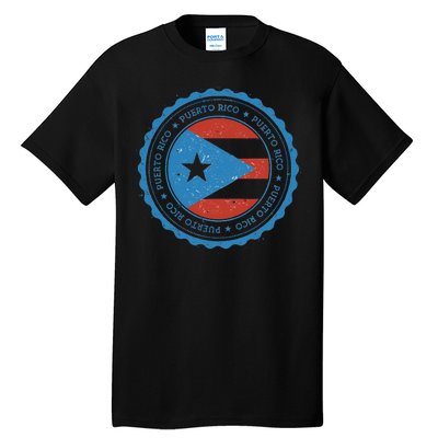 Puerto Rico Seal Tall T-Shirt