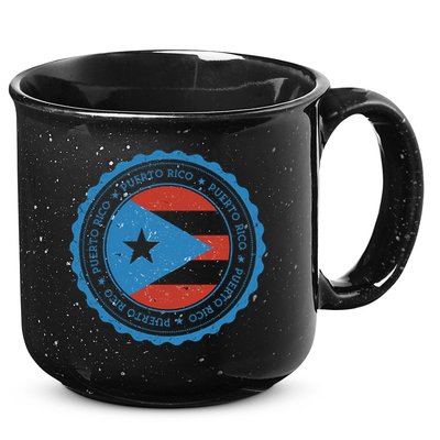 Puerto Rico Seal 15oz Campfire Ceramic Mug