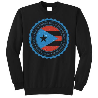 Puerto Rico Seal Tall Sweatshirt