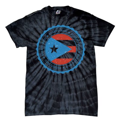 Puerto Rico Seal Tie-Dye T-Shirt