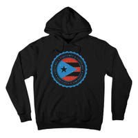 Puerto Rico Seal Tall Hoodie