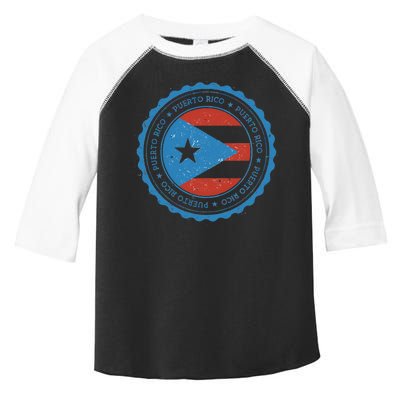 Puerto Rico Seal Toddler Fine Jersey T-Shirt