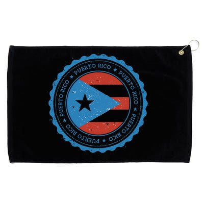 Puerto Rico Seal Grommeted Golf Towel