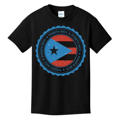 Puerto Rico Seal Kids T-Shirt