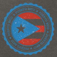 Puerto Rico Seal Cotton Canvas Backpack