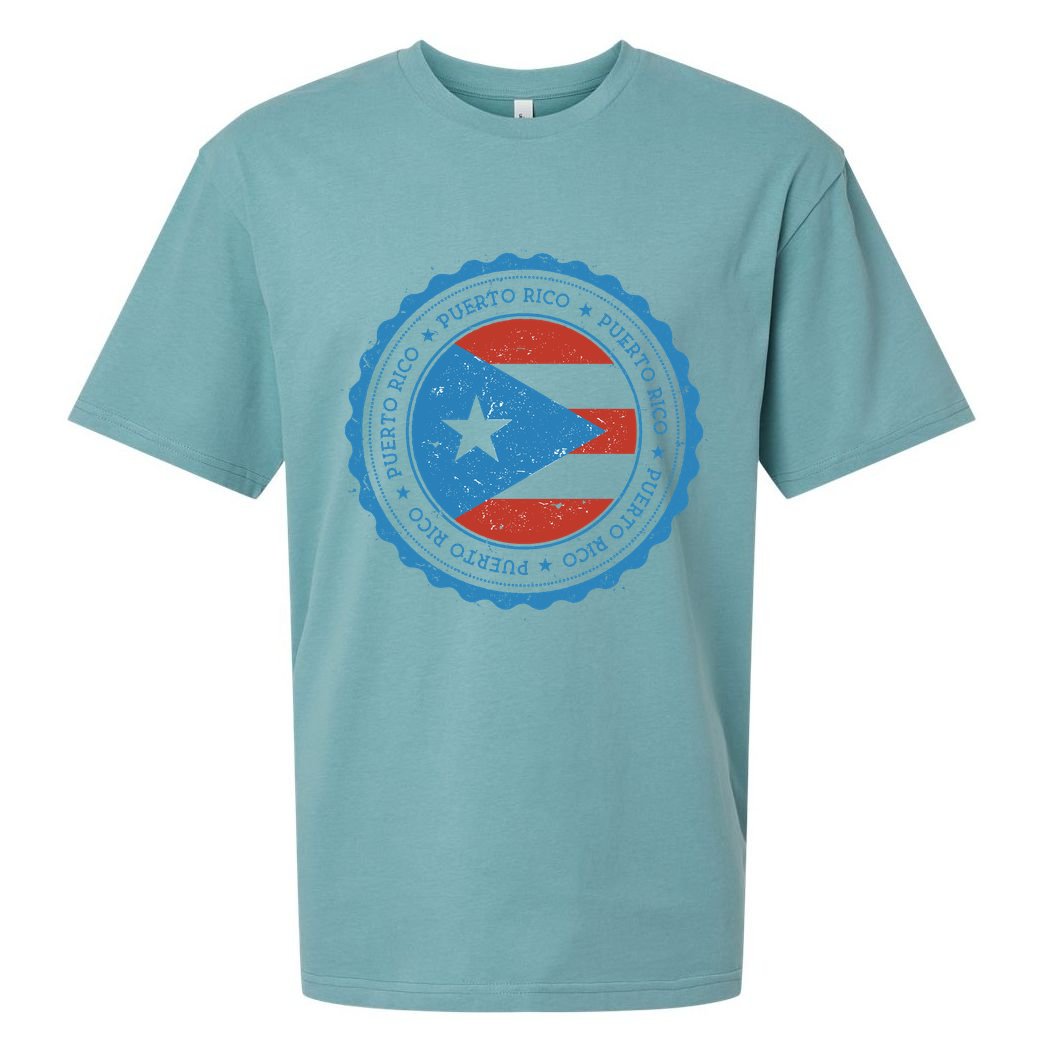 Puerto Rico Seal Sueded Cloud Jersey T-Shirt