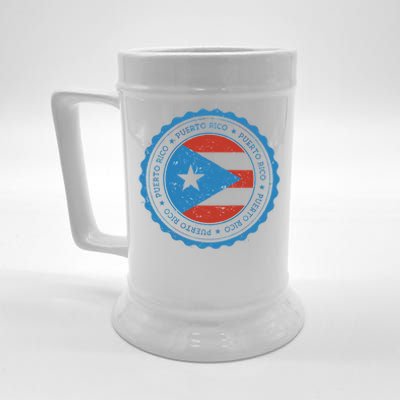 Puerto Rico Seal Beer Stein