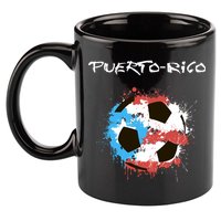 Puerto Rico Soccer 11oz C Handle Ceramic Mug