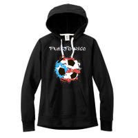 Puerto Rico Soccer Women's Fleece Hoodie