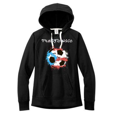 Puerto Rico Soccer Women's Fleece Hoodie