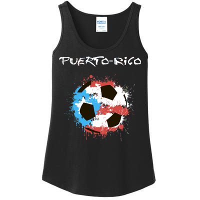 Puerto Rico Soccer Ladies Essential Tank