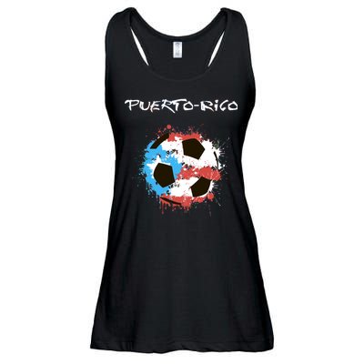 Puerto Rico Soccer Ladies Essential Flowy Tank