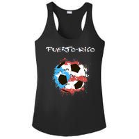 Puerto Rico Soccer Ladies PosiCharge Competitor Racerback Tank