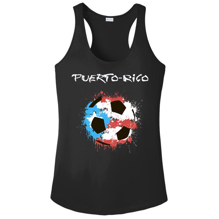 Puerto Rico Soccer Ladies PosiCharge Competitor Racerback Tank