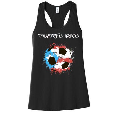 Puerto Rico Soccer Women's Racerback Tank