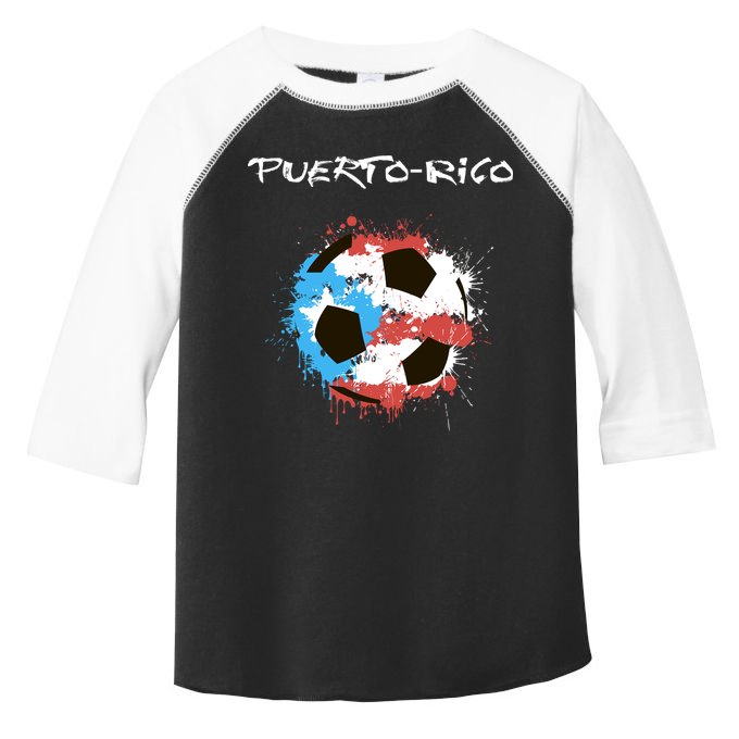 Puerto Rico Soccer Toddler Fine Jersey T-Shirt