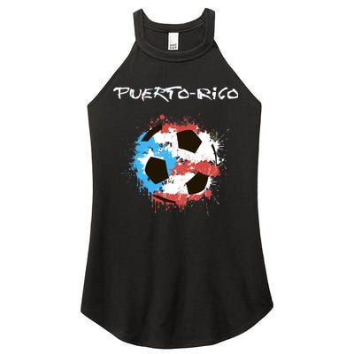 Puerto Rico Soccer Women's Perfect Tri Rocker Tank