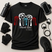 Puerto Rico Will Rise Cooling Performance Crew T-Shirt