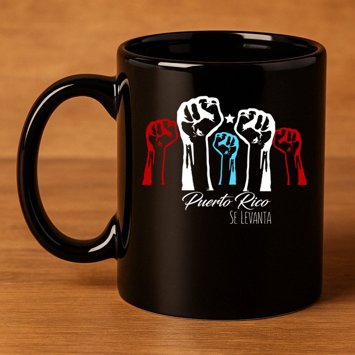 Puerto Rico Will Rise 11oz C Handle Ceramic Mug