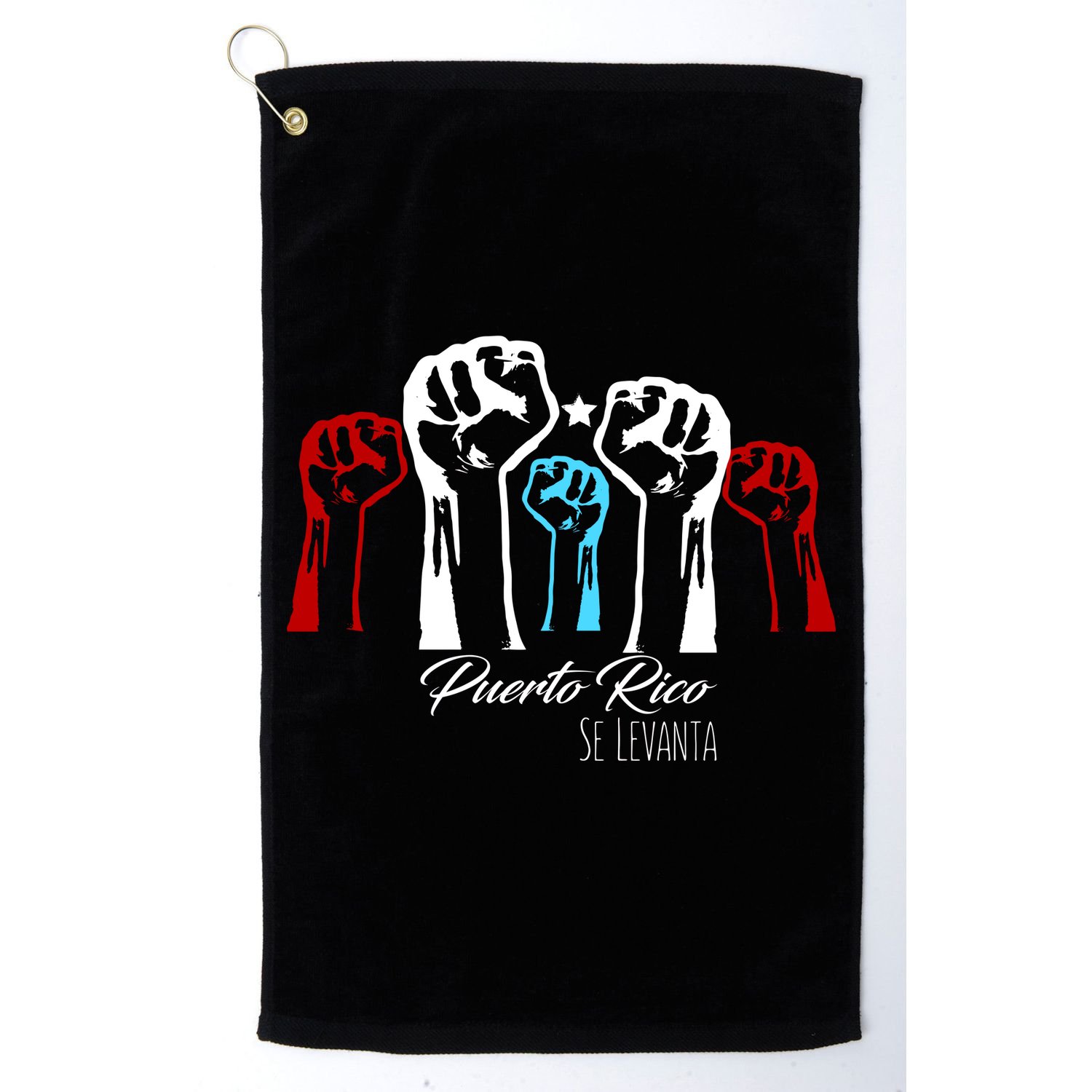 Puerto Rico Will Rise Golf Towel