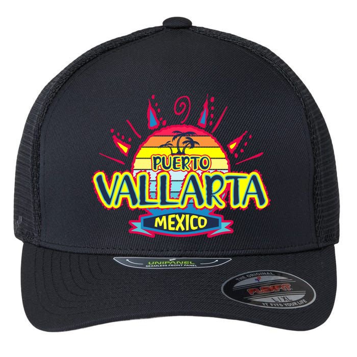 Puerto Vallarta Flexfit Unipanel Trucker Cap